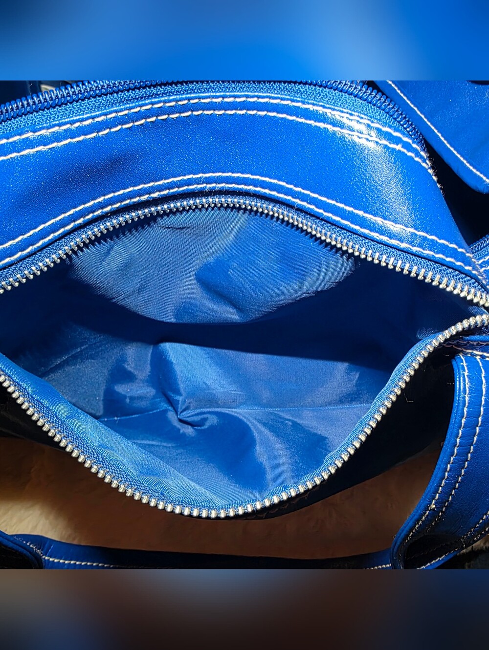 VNTG 2009 Adidas Originals Adicolor Teambag Blue A43008 - NEAR MINT CONDITION - Picture 11 of 16